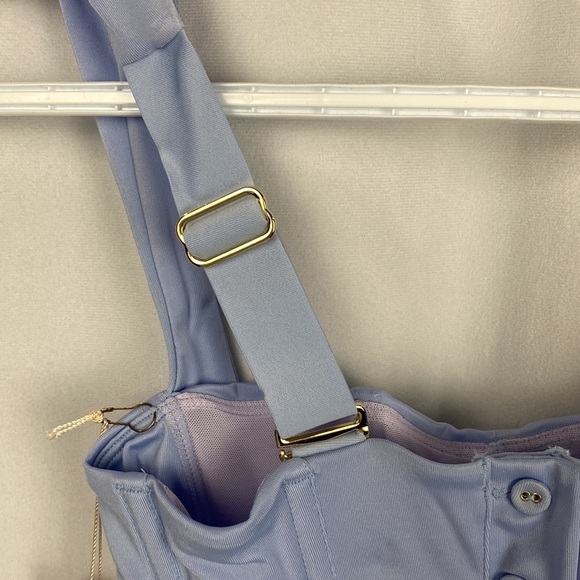 We Are HAH NWT Free People Knock Out Top - Periwinkle - Size XS - Picture 9 of 14